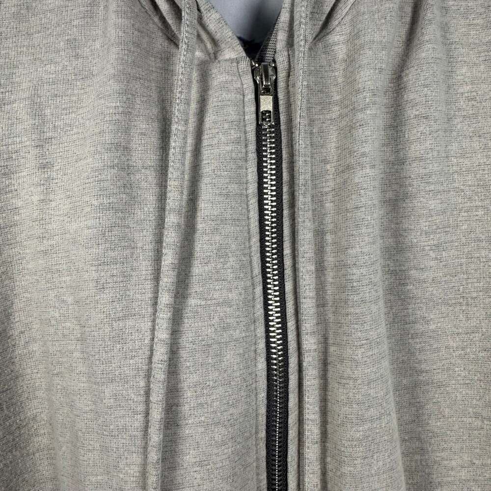 Blue Caribbean Women's Grey Hooded Beachwear Midi Dress Size Small - Picture 3 of 6